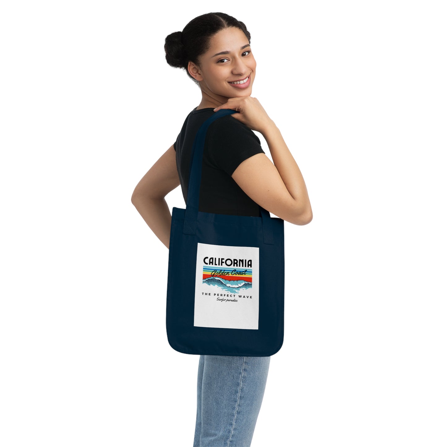 Tote Bag California Love - Organic Canvas