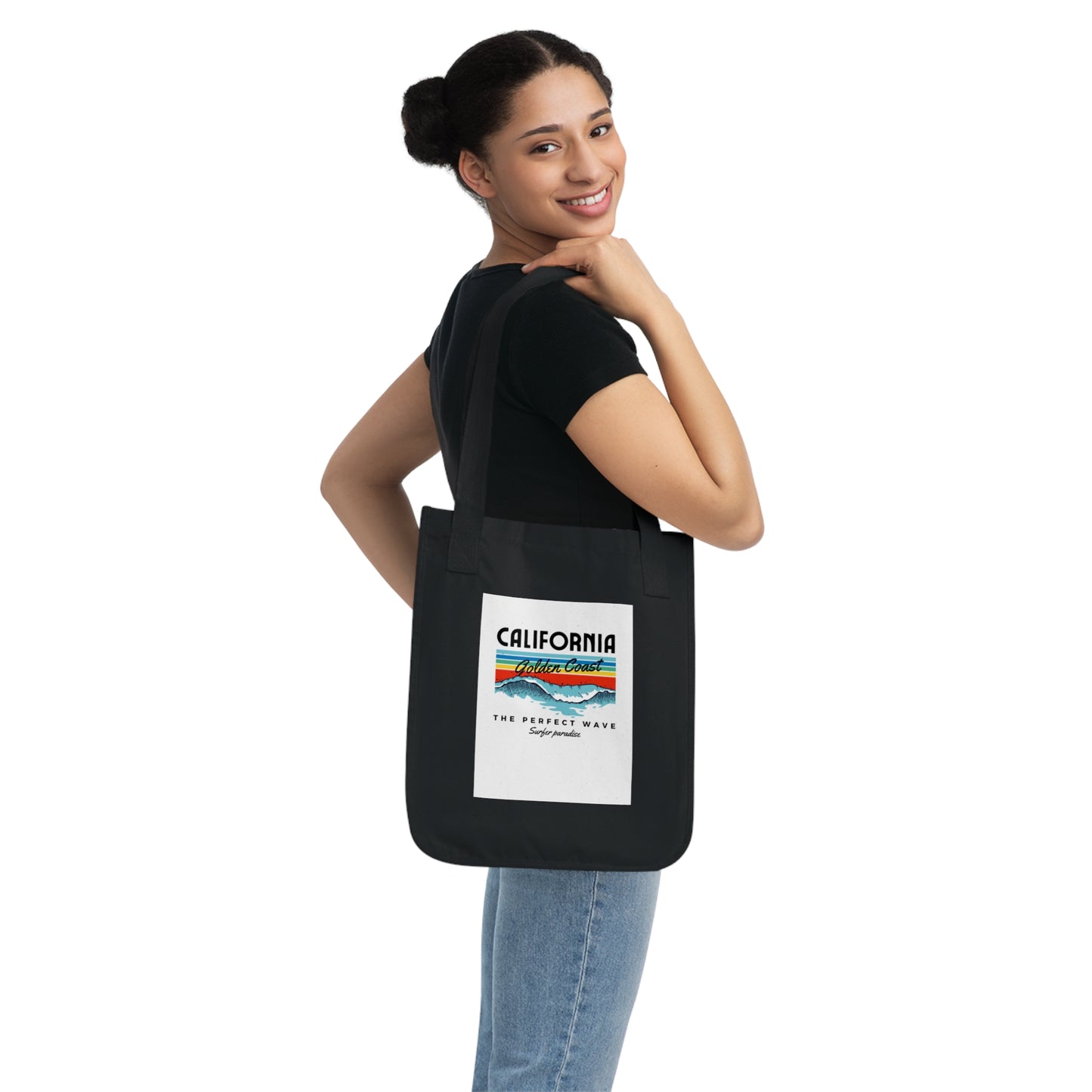 Tote Bag California Love - Organic Canvas