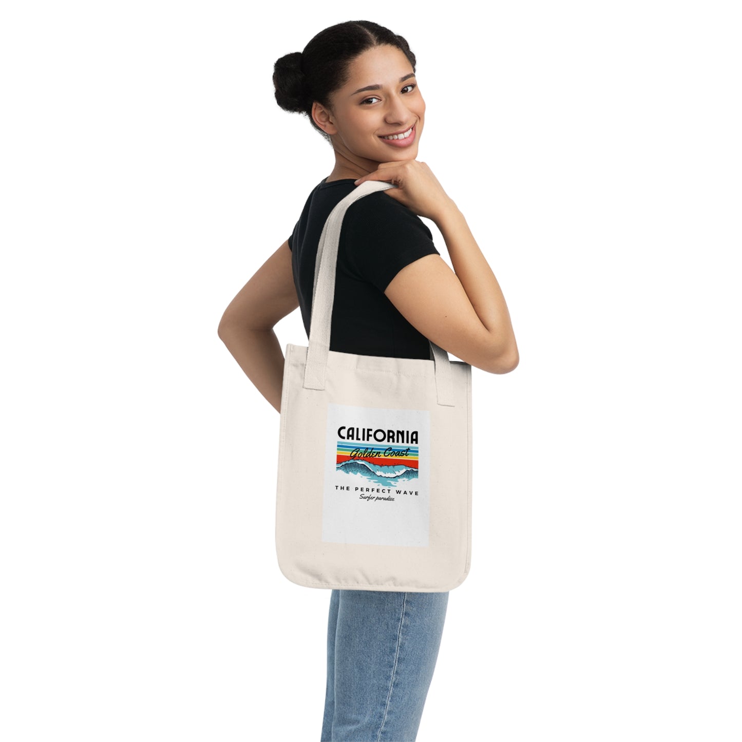Tote Bag California Love - Organic Canvas