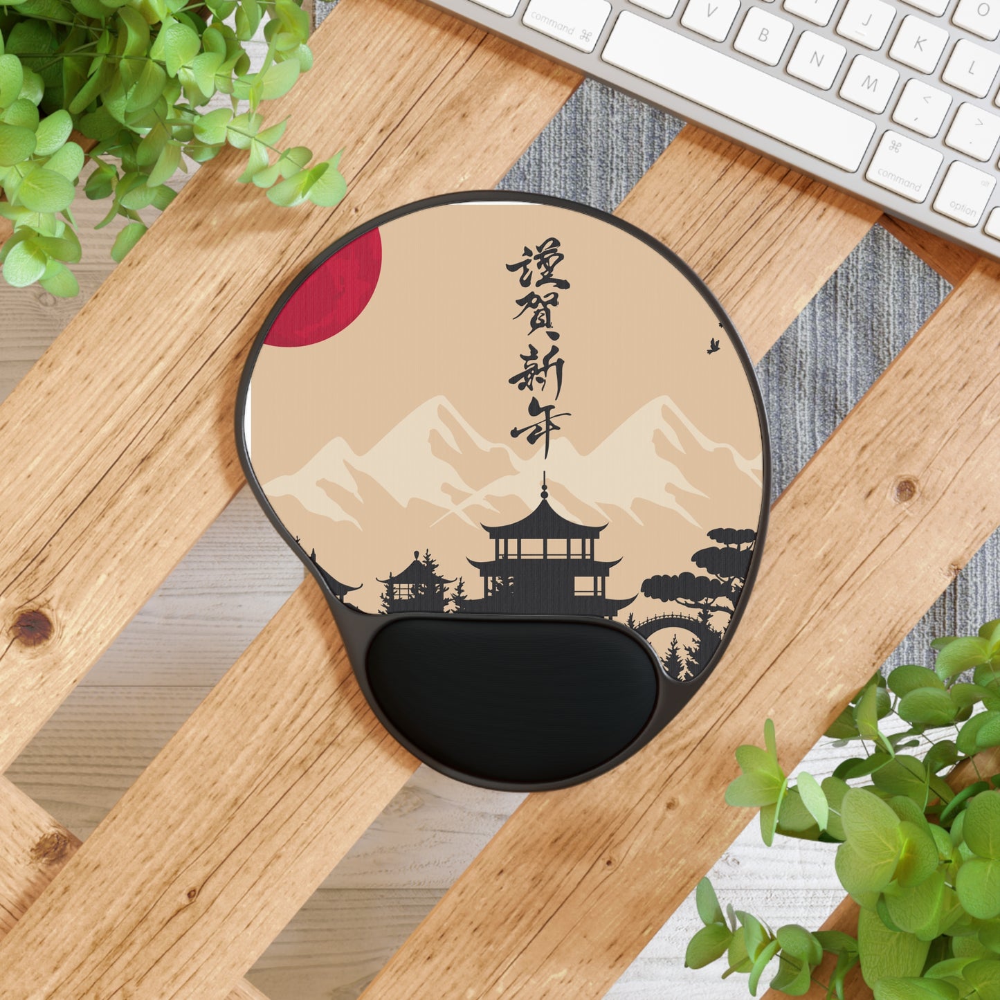 Mouse Pad With Wrist Rest