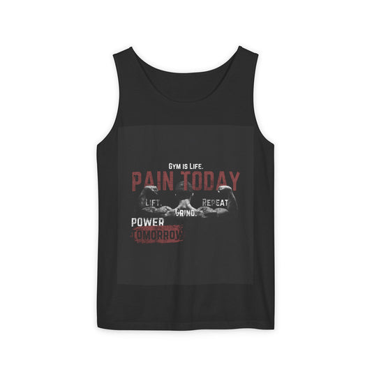 Tank Top - Pain Today Gain Tomorrow Fitness Motivation