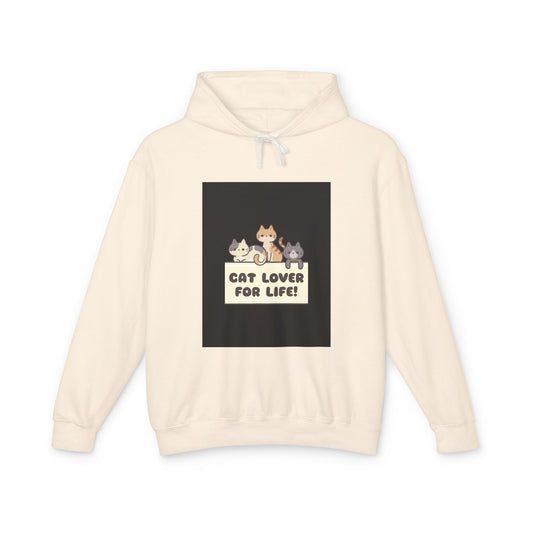 Unisex Lightweight Hooded Sweatshirt