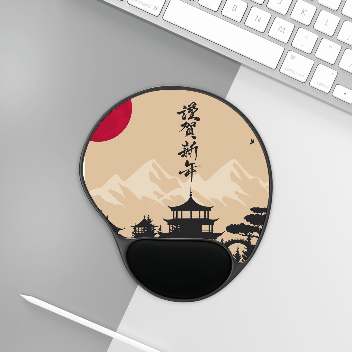 Mouse Pad With Wrist Rest
