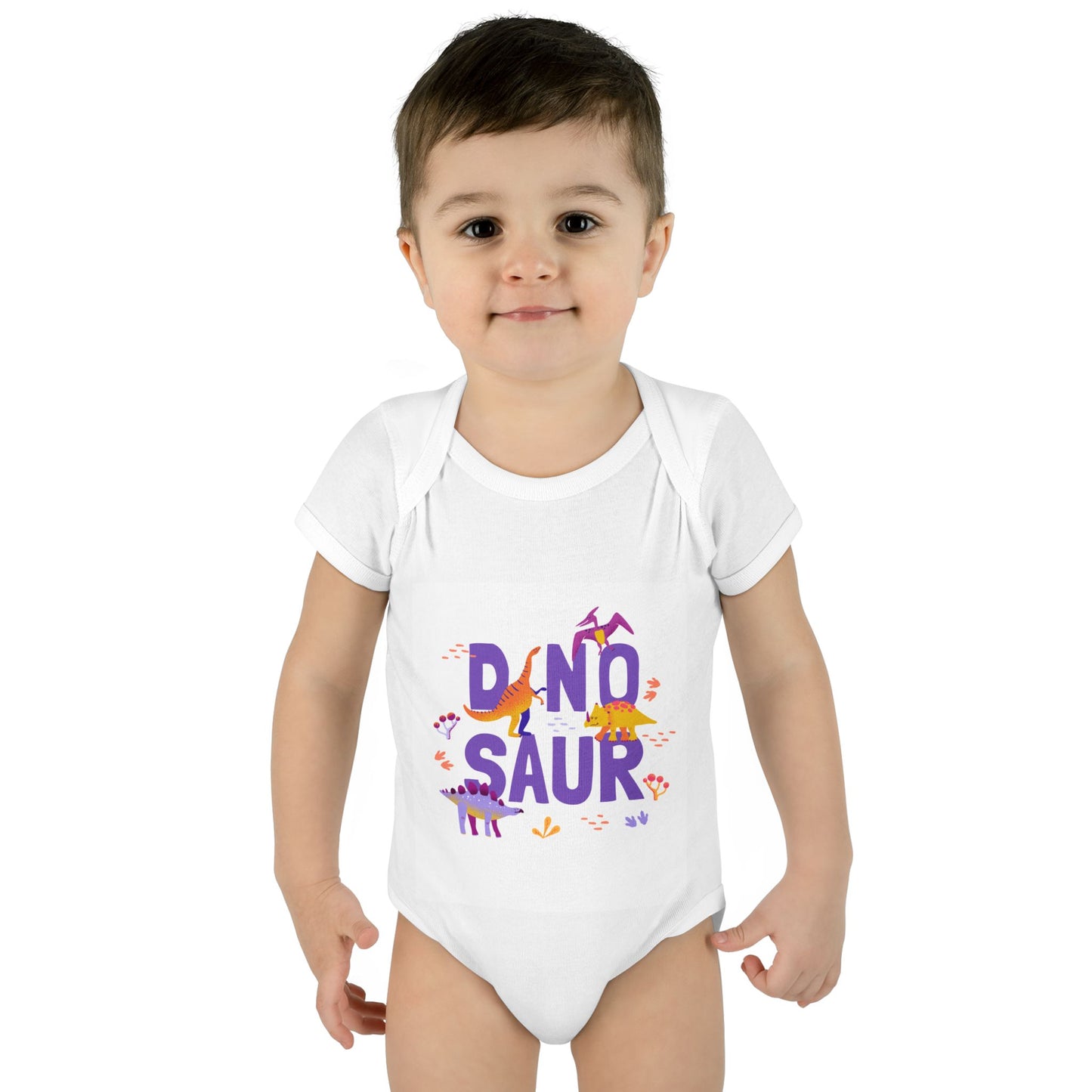 Infant Bodysuit Dinosaur Design - Cute Baby Outfit